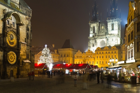 Прага в Рождество - фото