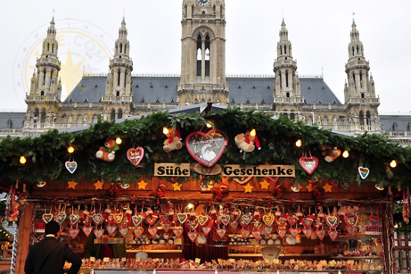 Рождественский рынок в Вене - там так много всего