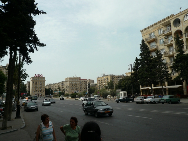 На улицах Баку