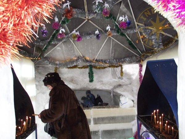 Преображенская церковь - пещера-вертеп - Рождество Христово