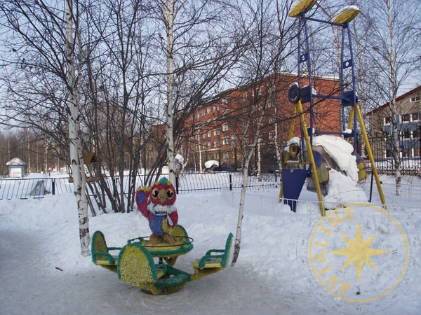 Городской парк культуры и отдыха в городе Сургуте