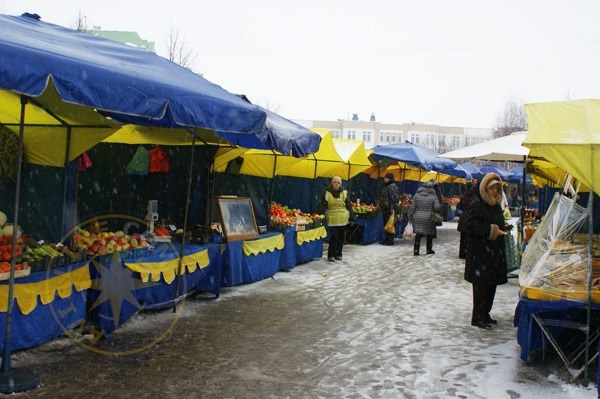 Овощной рынок в Южном Бутово